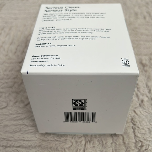 Grove collaborative Bubble Up Soap dispenser and dish brush set, New - Picture 9 of 16